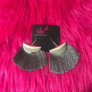 Fox Trap Silver earrings